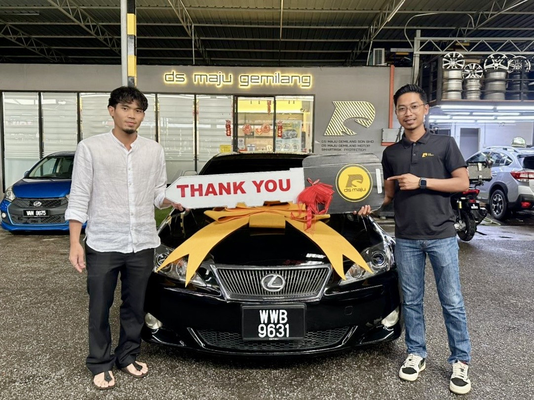 Lexus IS250 | Thank you for choosing DS MAJU. Your support means a lot to us!