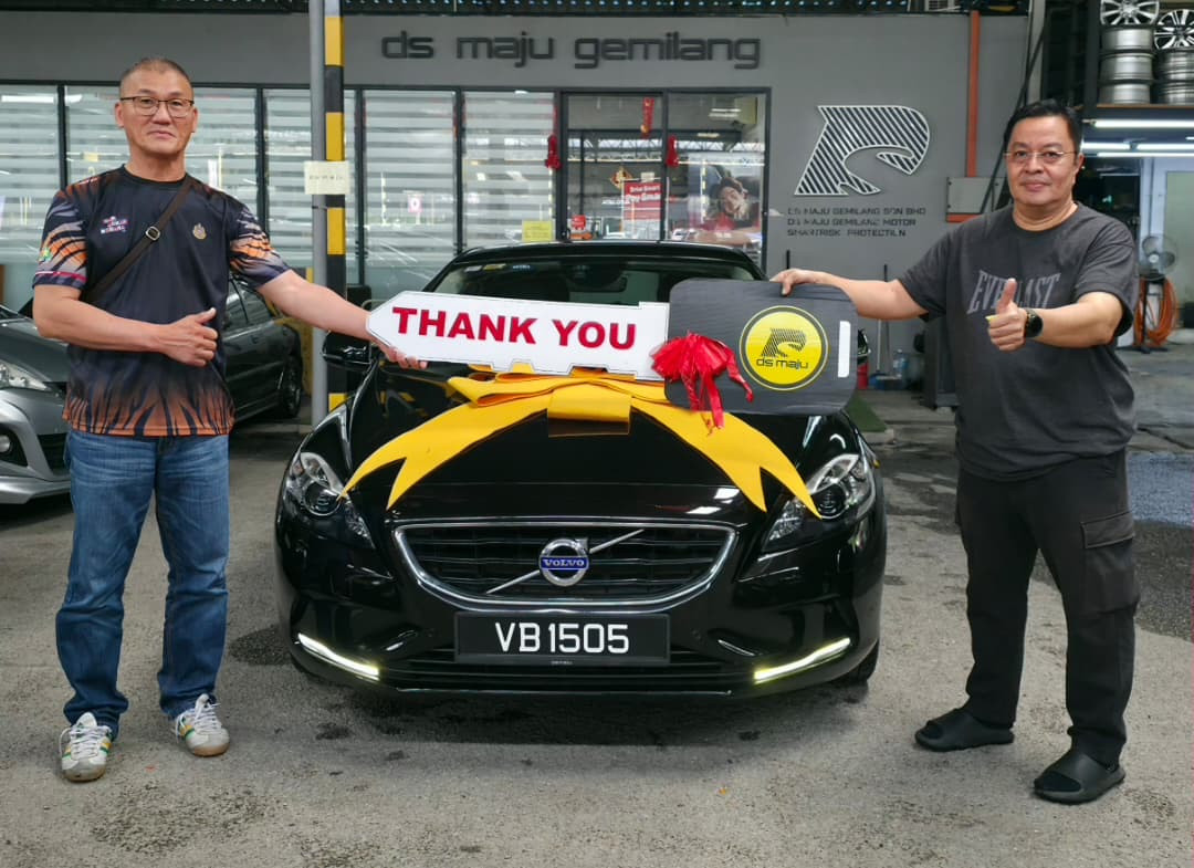 Volvo V40 | Thank you for choosing DS MAJU. Your support means a lot to us!