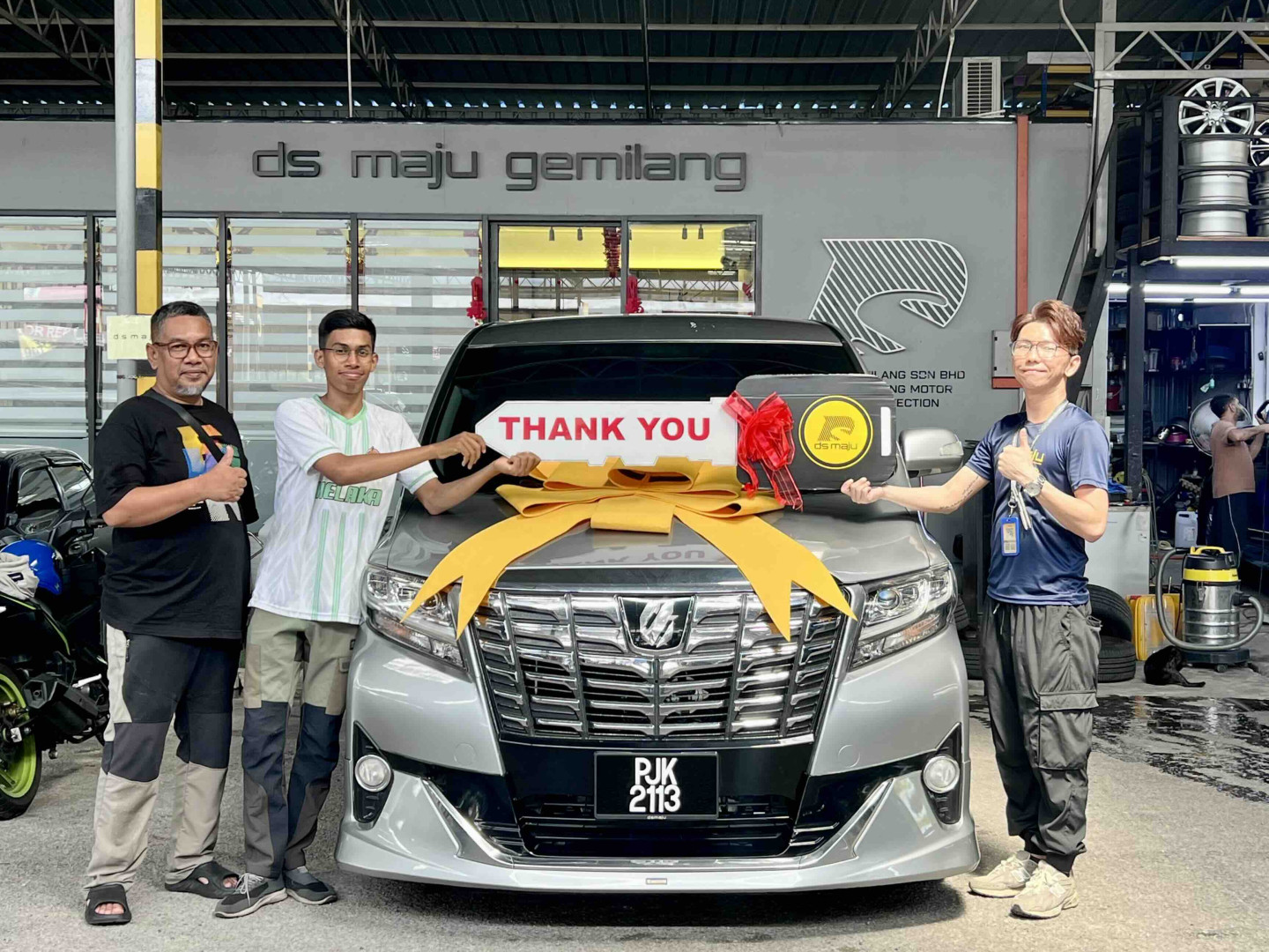 Toyota Alphard | Thank you for choosing DS MAJU. Your support means a lot to us!