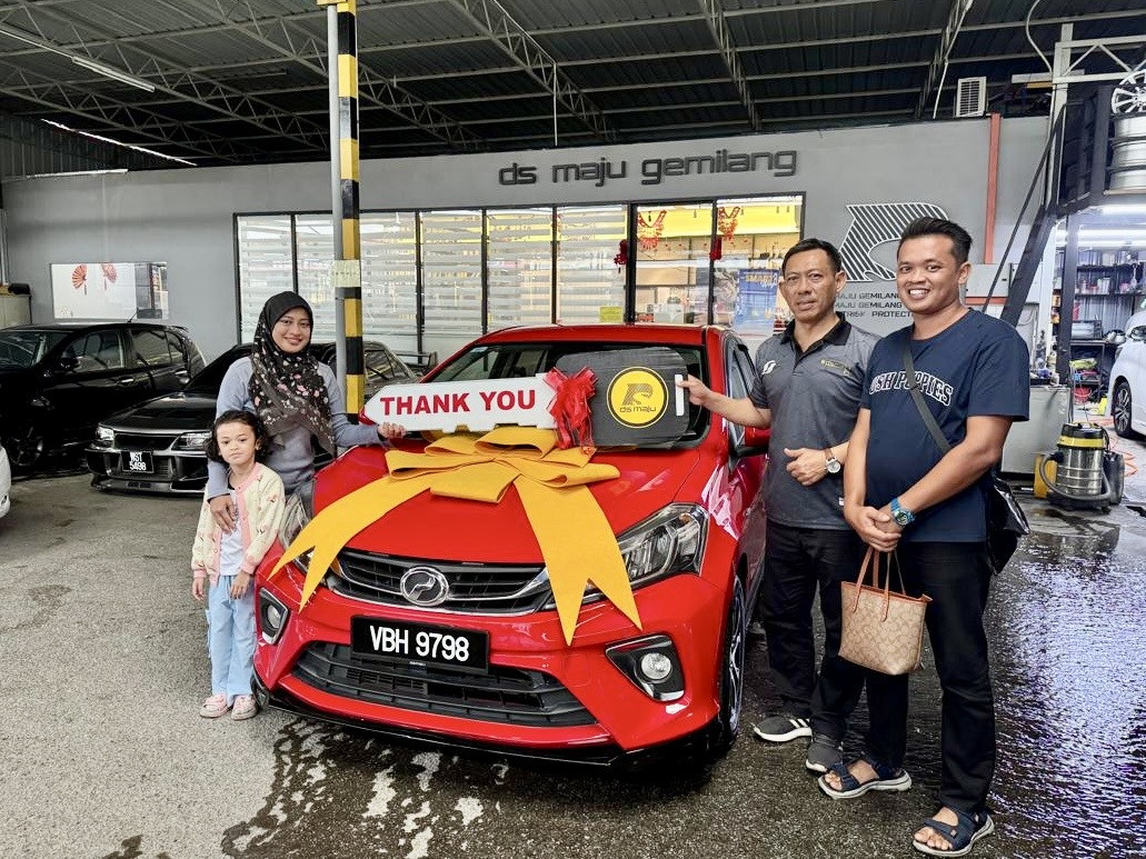 Perodua Myvi | Thank you for choosing DS MAJU. Your support means a lot to us!