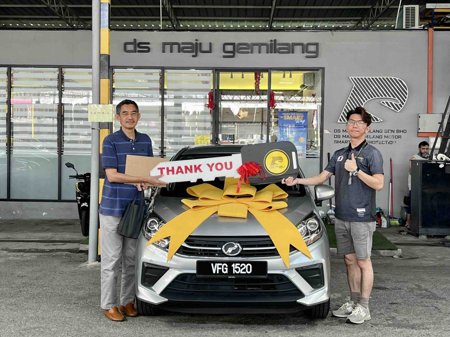 Perodua Axia | Thank you for choosing DS MAJU. Your support means a lot to us!