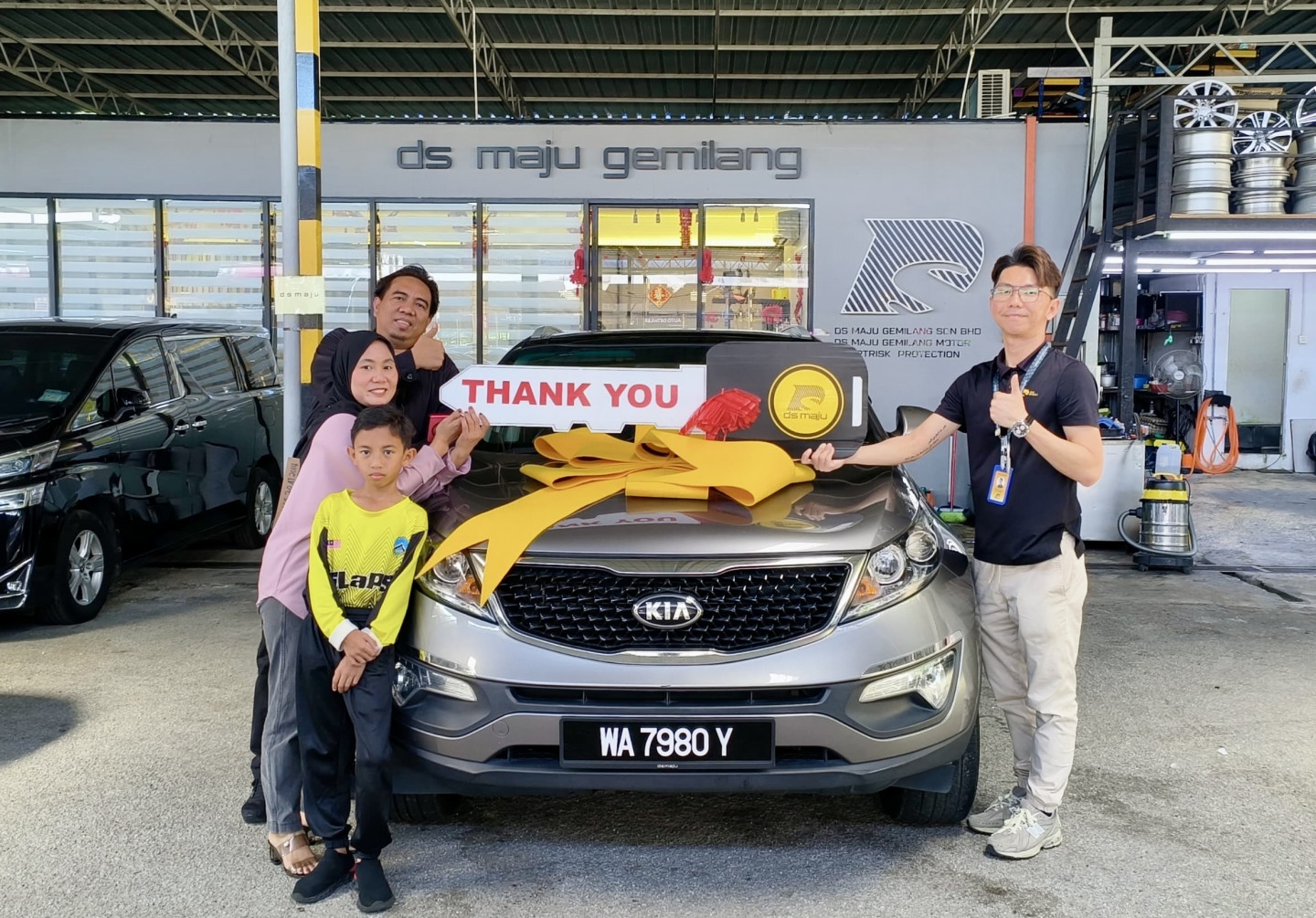 Kia Sportage : Great service by Mr. KC. From start until car received all tip top. Thanks DS Maju