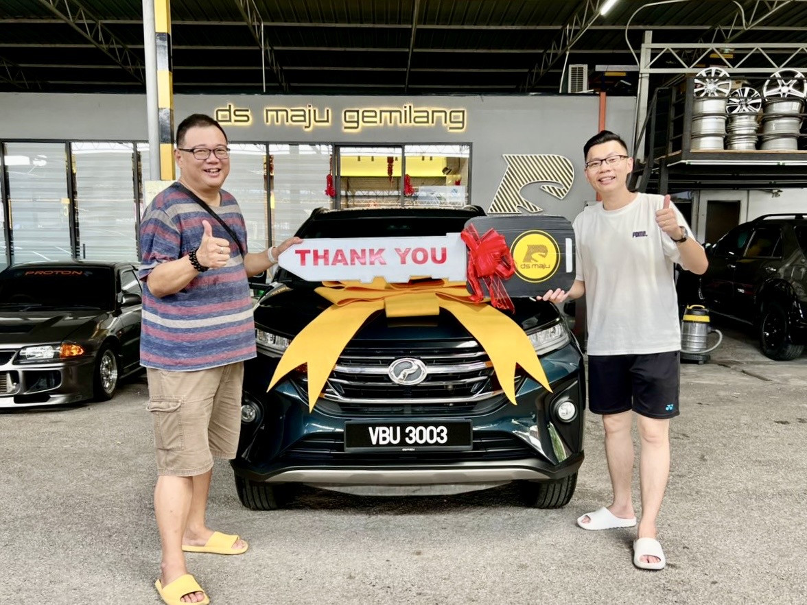 Perodua Aruz | Thank you for choosing DS MAJU. Your support means a lot to us!