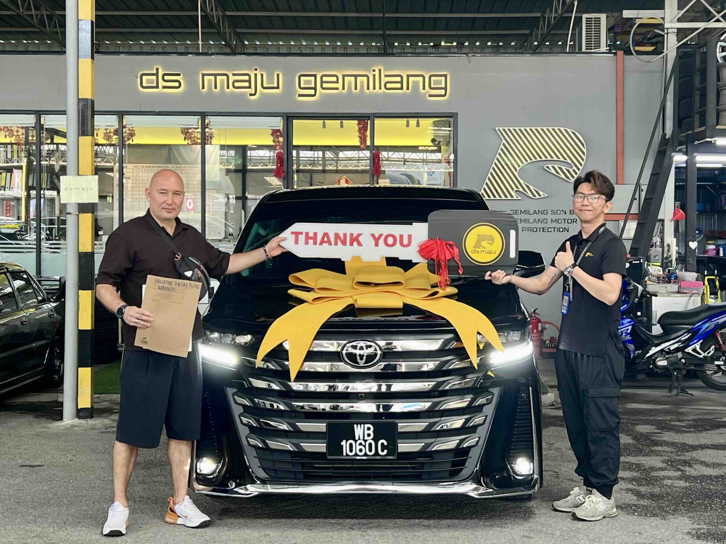 Toyota Vellfire | Thank you for choosing DS MAJU. Your support means a lot to us!