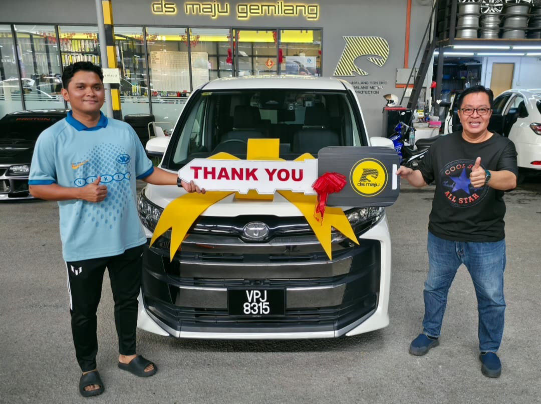 Toyota Noah | Thank you for choosing DS MAJU. Your support means a lot to us!