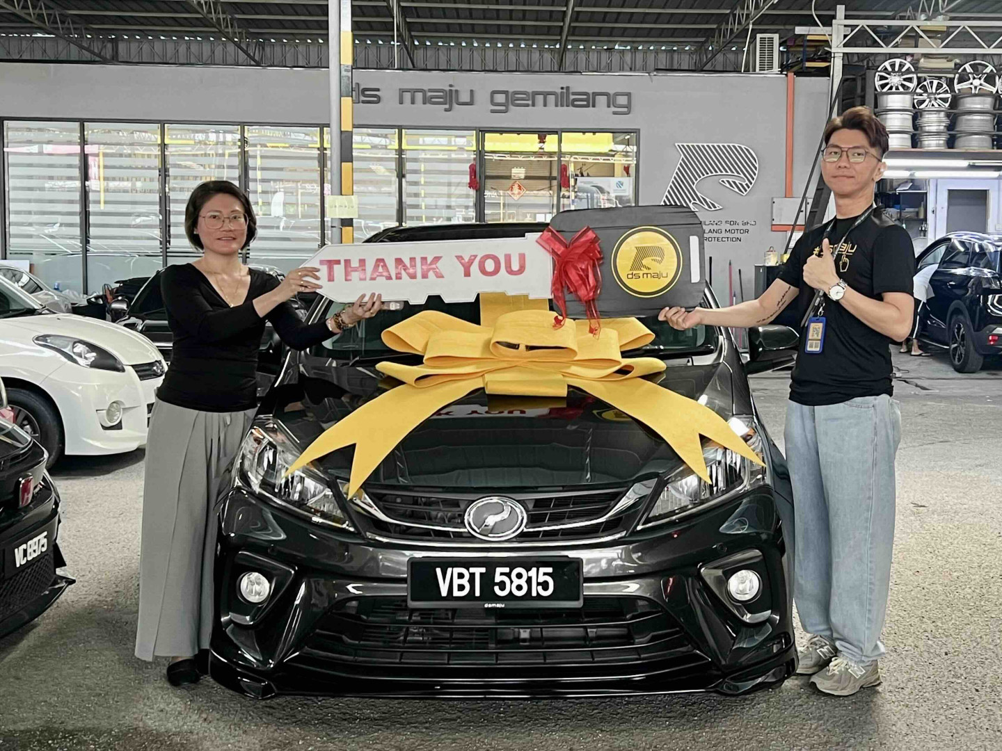 Perodua Myvi : KC and Steven offer excellent service and are very patient. If you're looking to buy a car you love, I recommend you check them out; you're sure to find your dream car! Most importantly, contact either of them! 