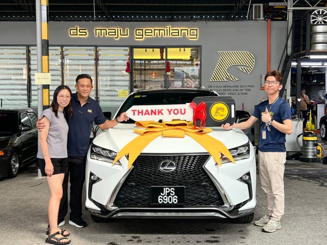 Lexus RX200t | Thank you for choosing DS MAJU. Your support means a lot to us!