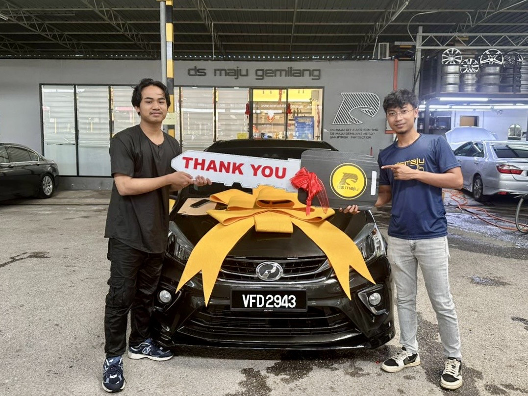 Perodua Myvi | Thank you for choosing DS MAJU. Your support means a lot to us!