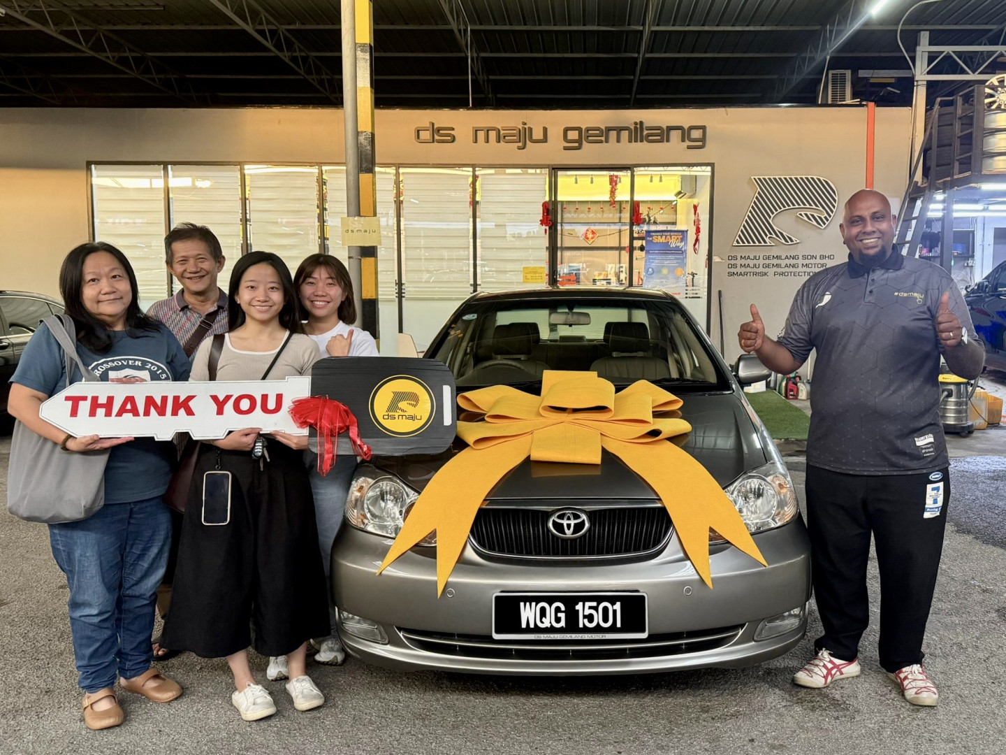 Toyota Corolla Altis : Thank you Paul for the service!