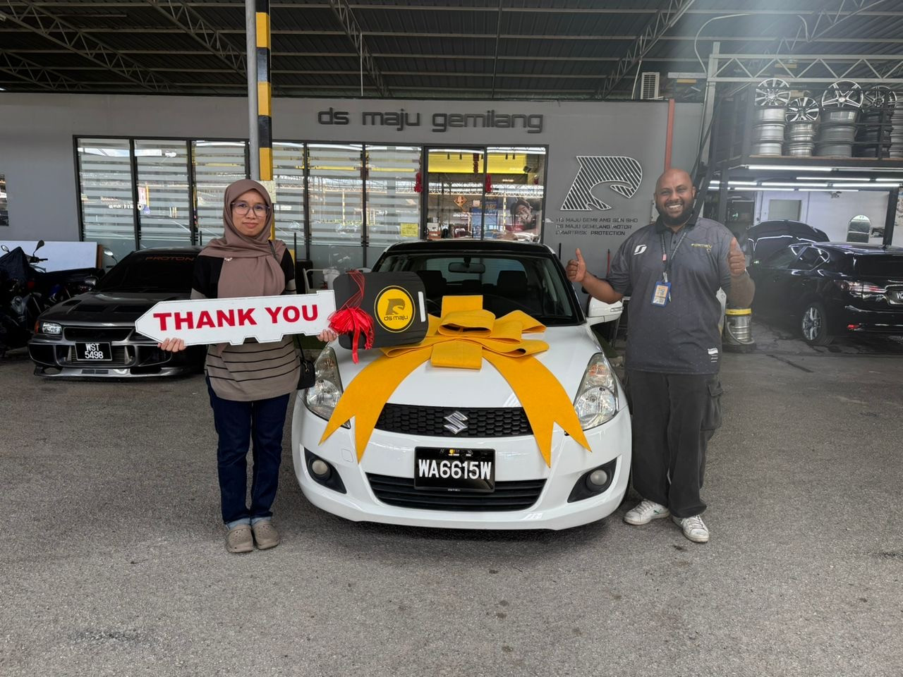 Suzuki Swift | Thank you for choosing DS MAJU. Your support means a lot to us!