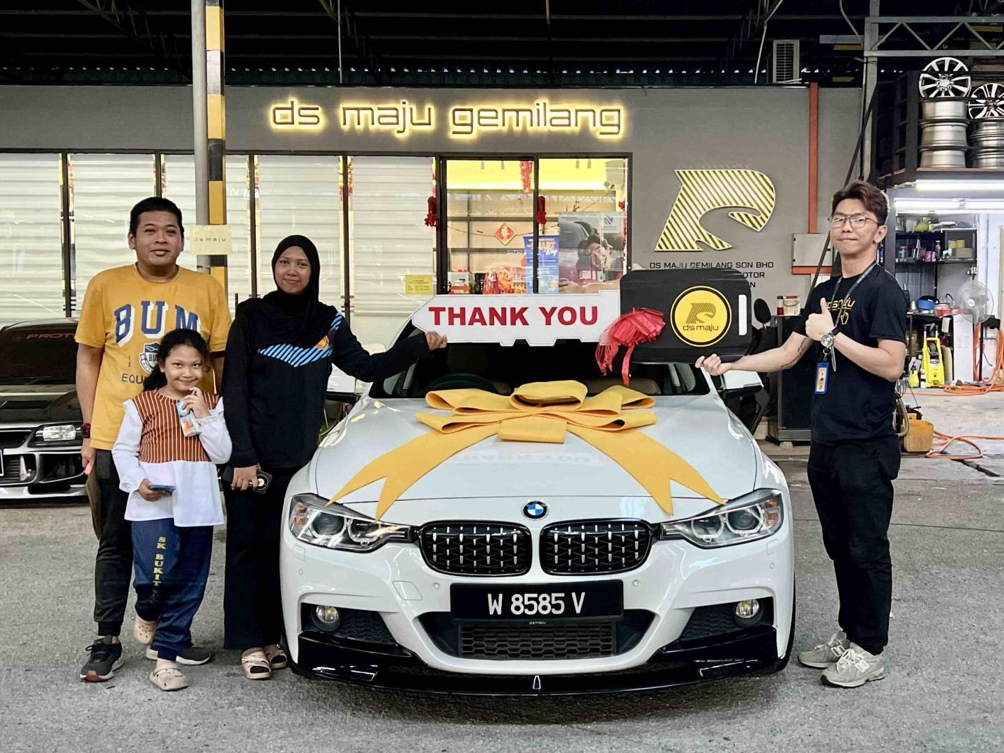 BMW F30 328i : dah beli kereta dekat sini dengan kc…service bagus harga pon berpatutan…