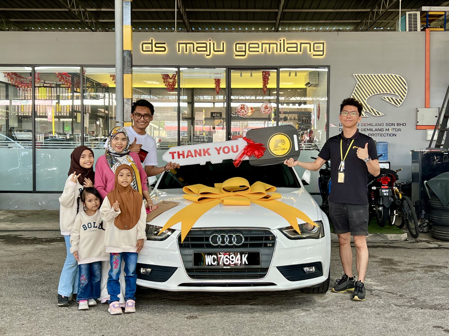 Audi A4 : KC very humble and very2 helpful. Highly recommended to dealt with KC! Thank you for make it happen