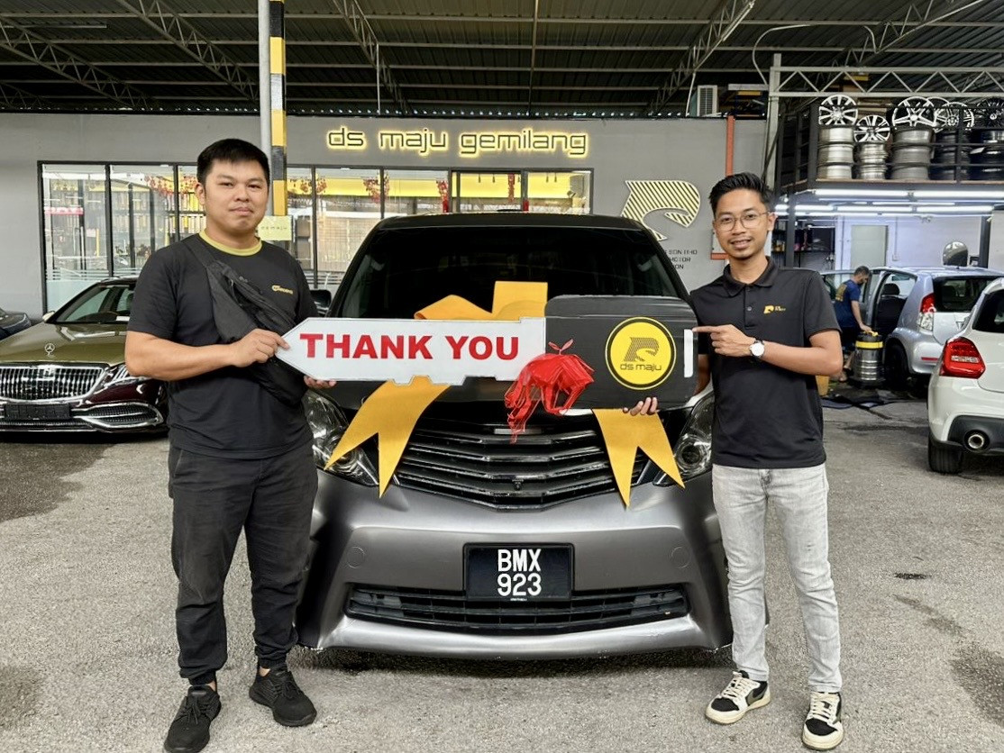 Toyota Alphard : Thank you salesman aidil