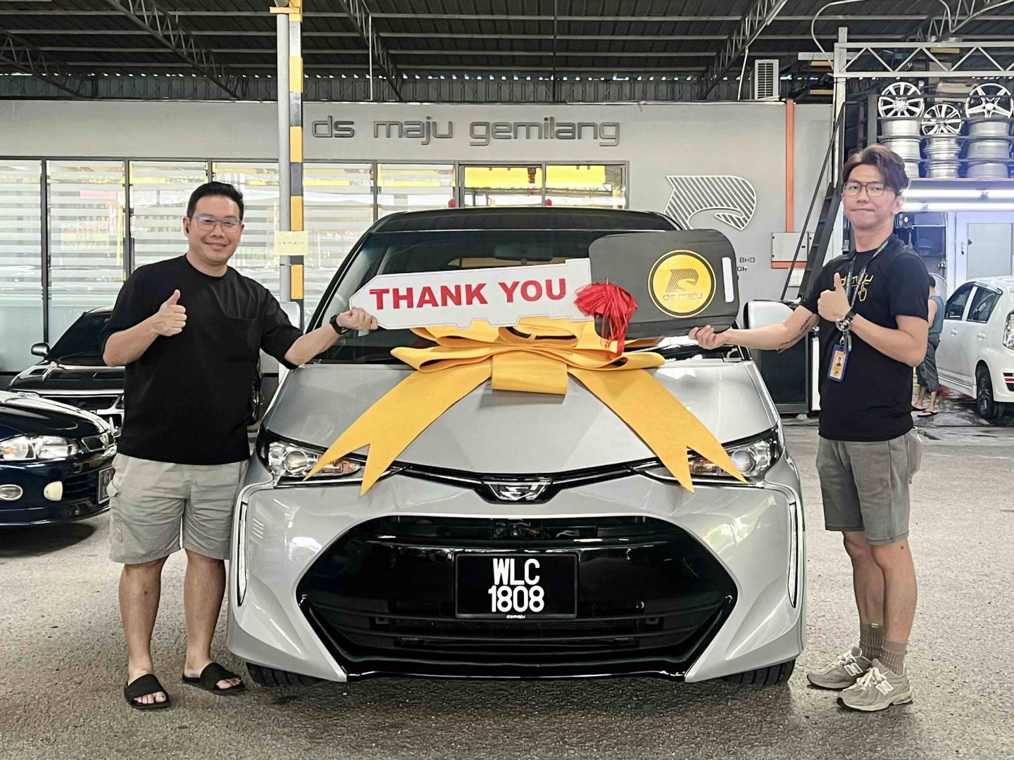 Toyota Estima : KC, Thanks for your great service and explanation to us. Make us feel very safe and very reasonable price in DS MAJU. KC serve you with heart without looking down on people ya. Great job. Thank you.