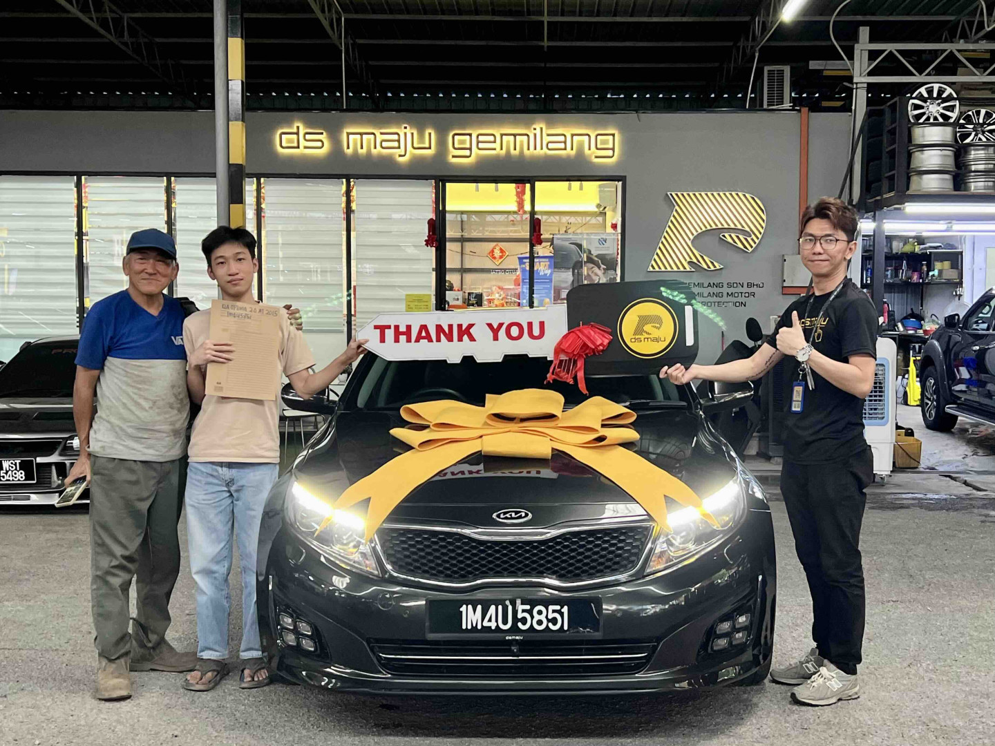 Kia Optima K5 : Good service and friendly with KC