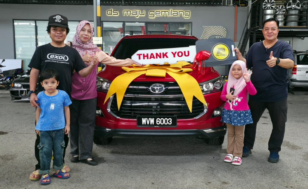 Toyota Innova | Thank you for choosing DS MAJU. Your support means a lot to us!