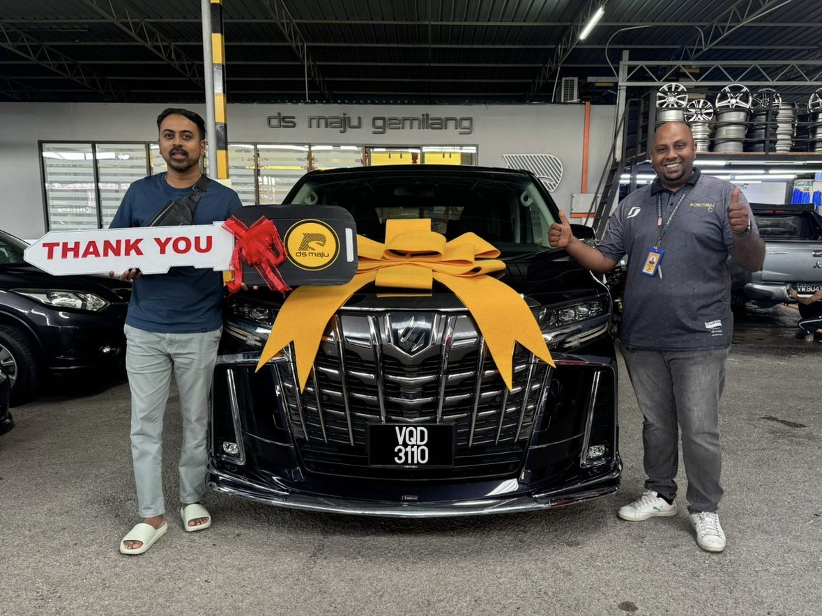 Toyota Alphard | Thank you for choosing DS MAJU. Your support means a lot to us!