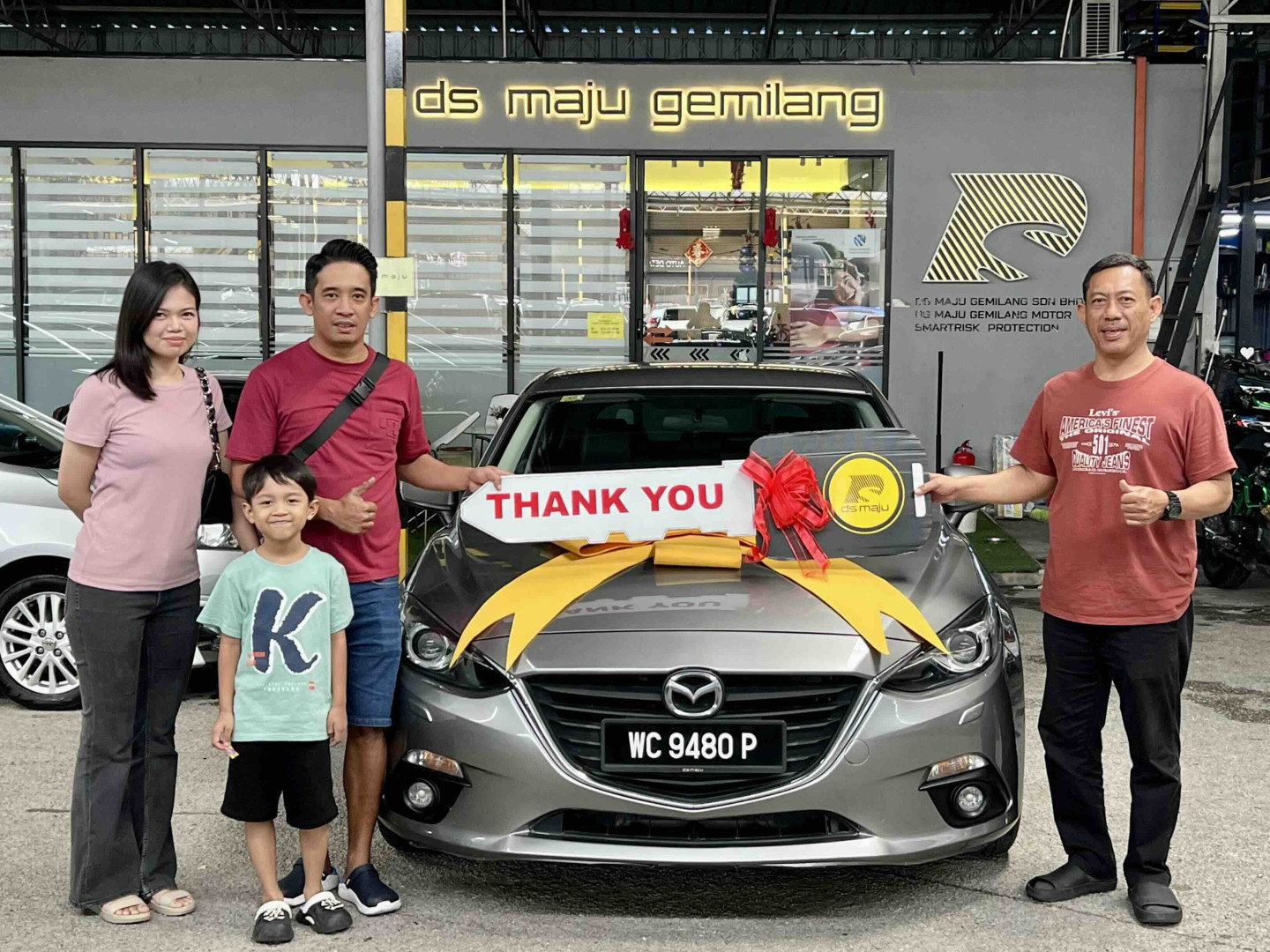 Mazda 3 HB | Thank you for choosing DS MAJU. Your support means a lot to us!