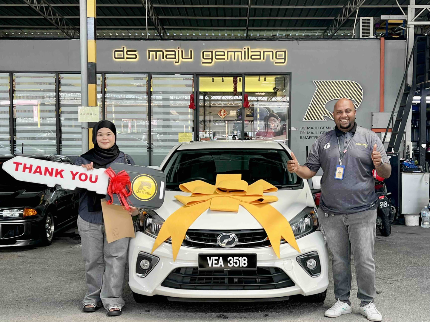 Perodua Myvi : Mr Paul, he is a great seller and dealer for the car.
