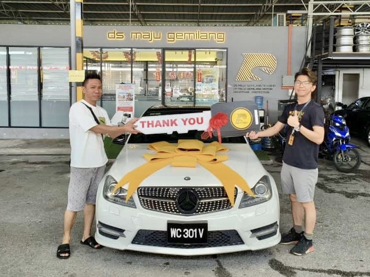 Mercedes Benz C200 | Thank you for choosing DS MAJU. Your support means a lot to us!