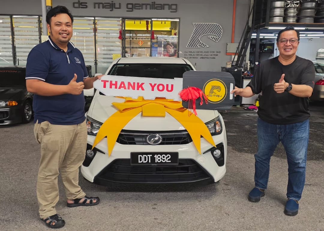 Perodua Bezza | Thank you for choosing DS MAJU. Your support means a lot to us!