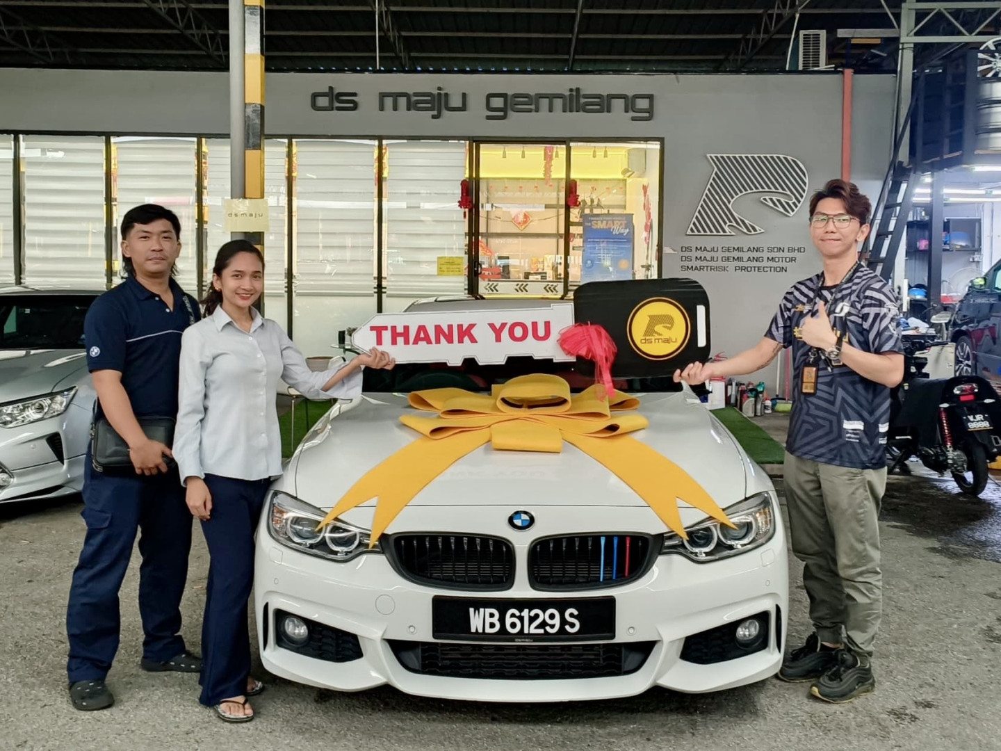 BMW 428i : The process was quick and efficient