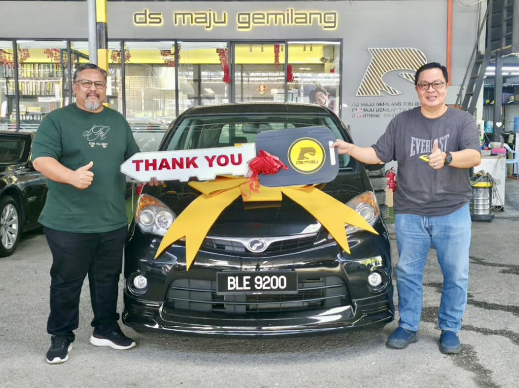 Perodua Alza | Thank you for choosing DS MAJU. Your support means a lot to us!