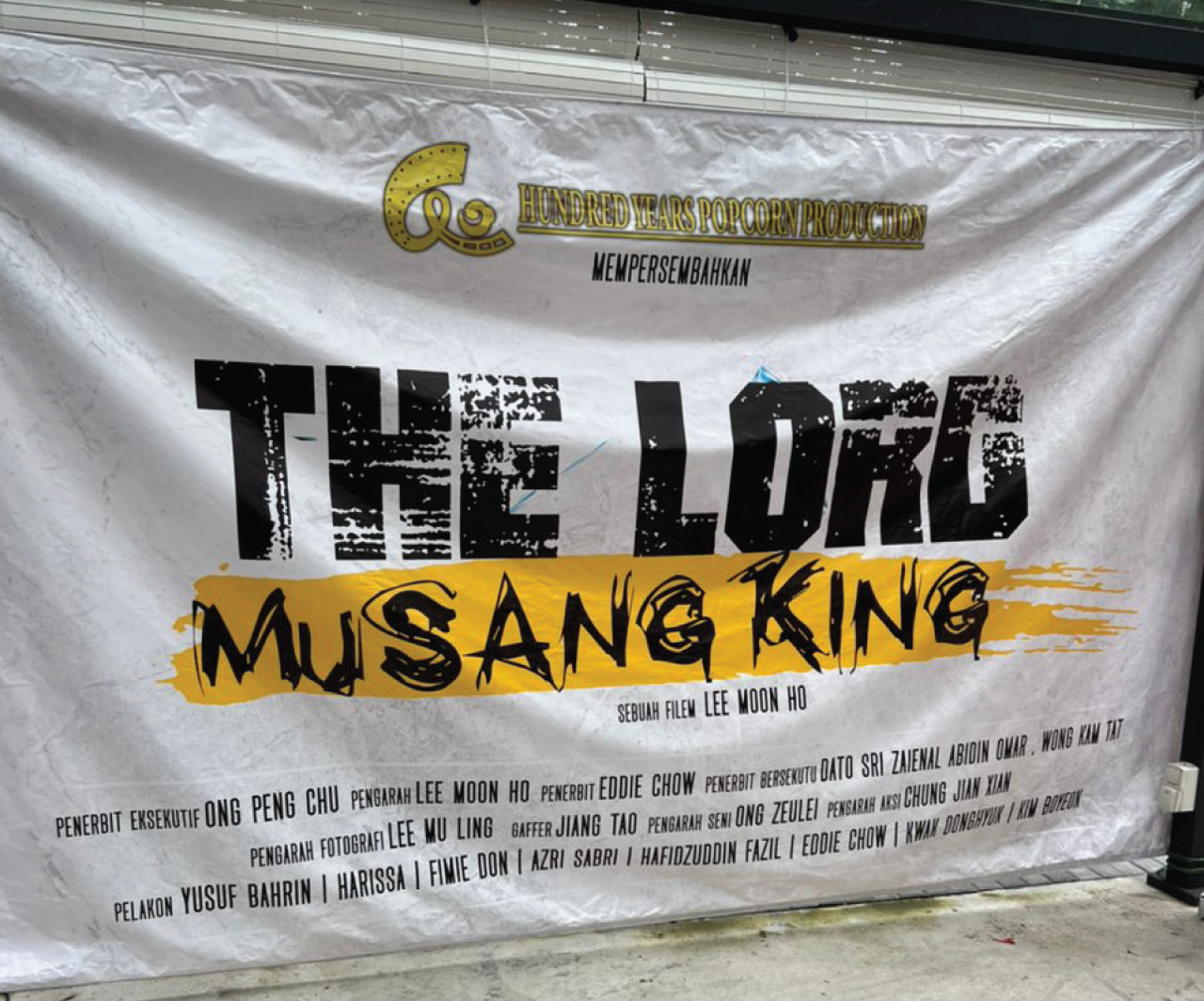DS Maju is honoured to be one of the sponsors for the very first Malaysian and South Korean joint venture film — “THE LORD MUSANG KING”