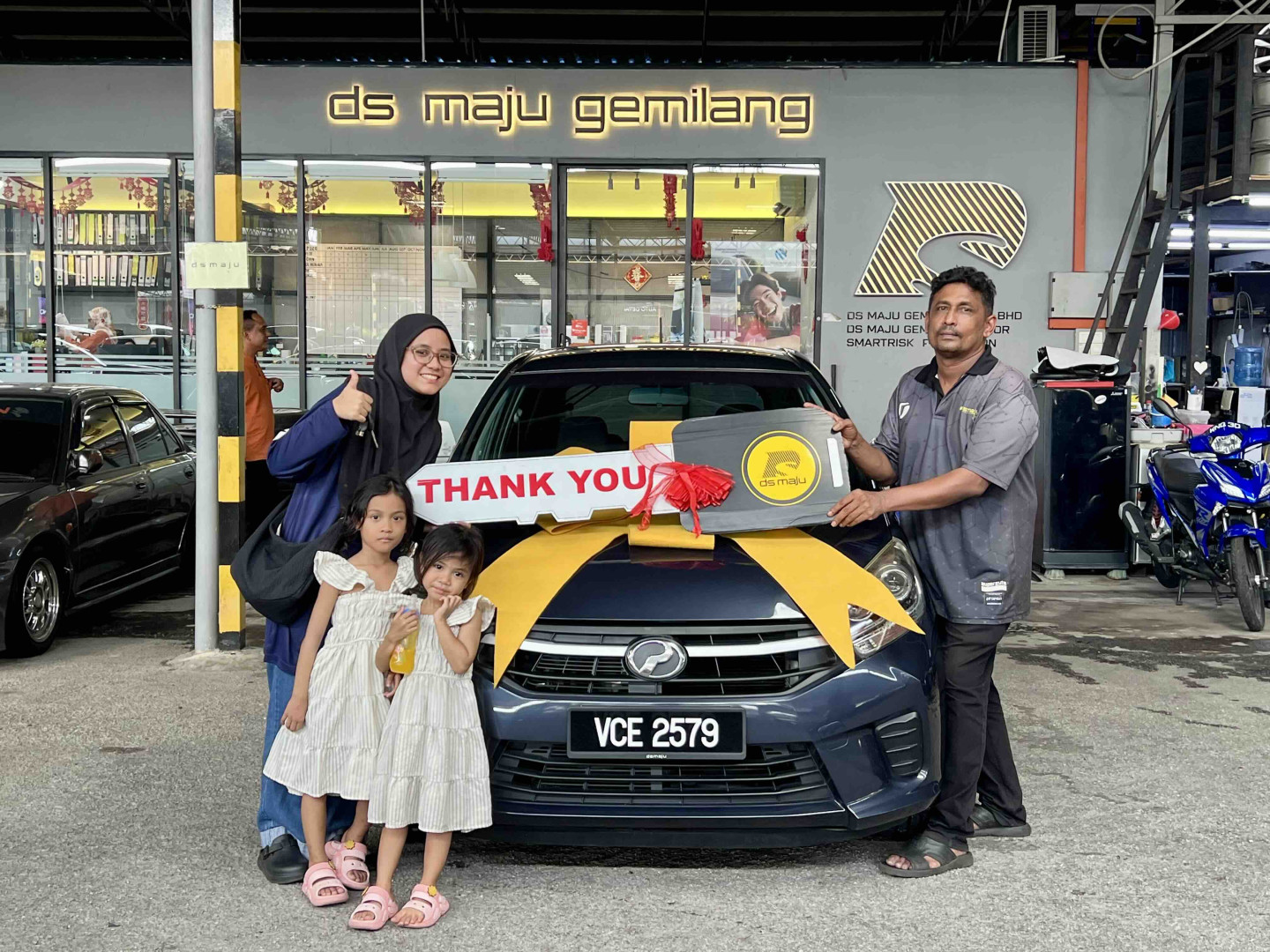 Perodua Axia | Thank you for choosing DS MAJU. Your support means a lot to us!